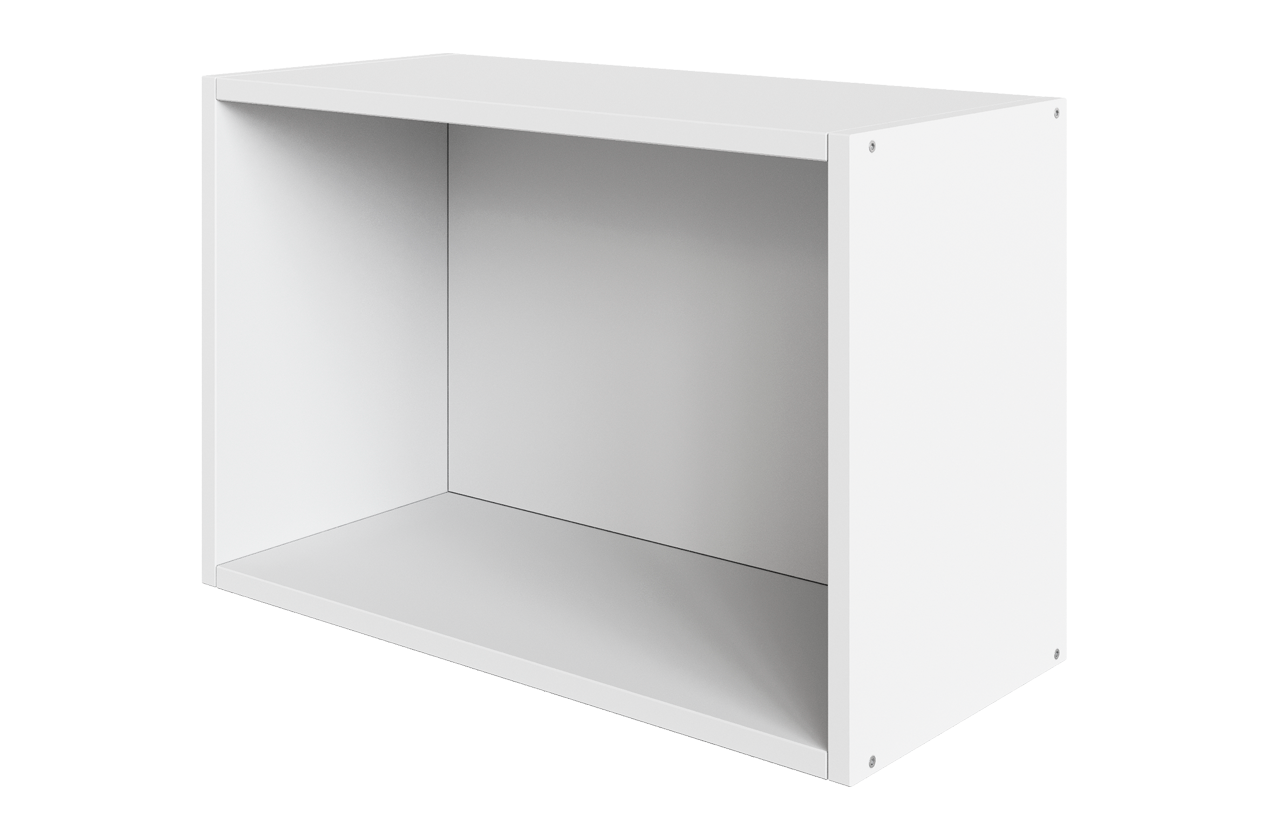 Шкаф-стеллаж торцевой L550 Н360 (белый)