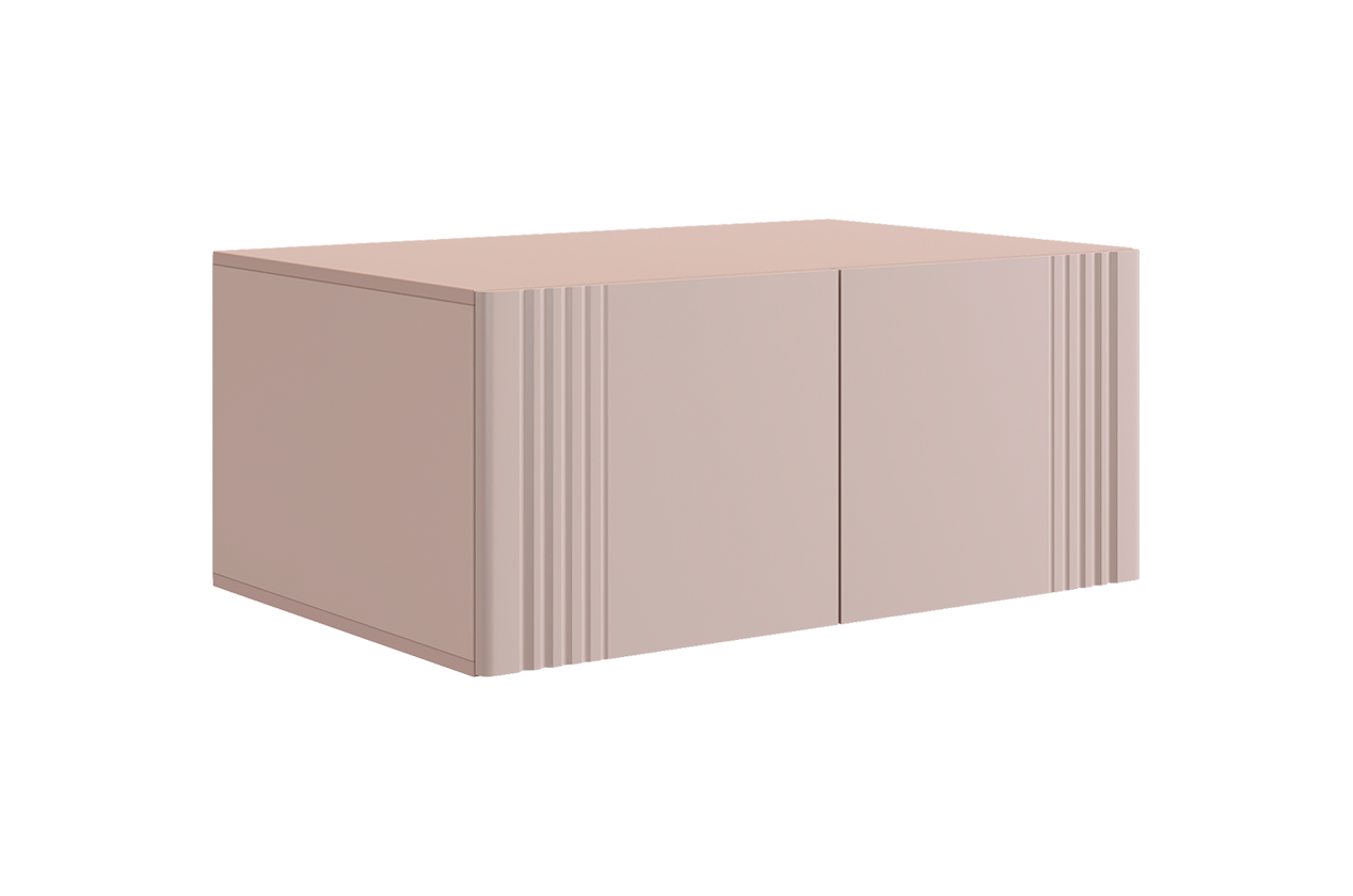 Катрин Антресоль двухдверная 116.01 (кашемир/фрапучино матовый)