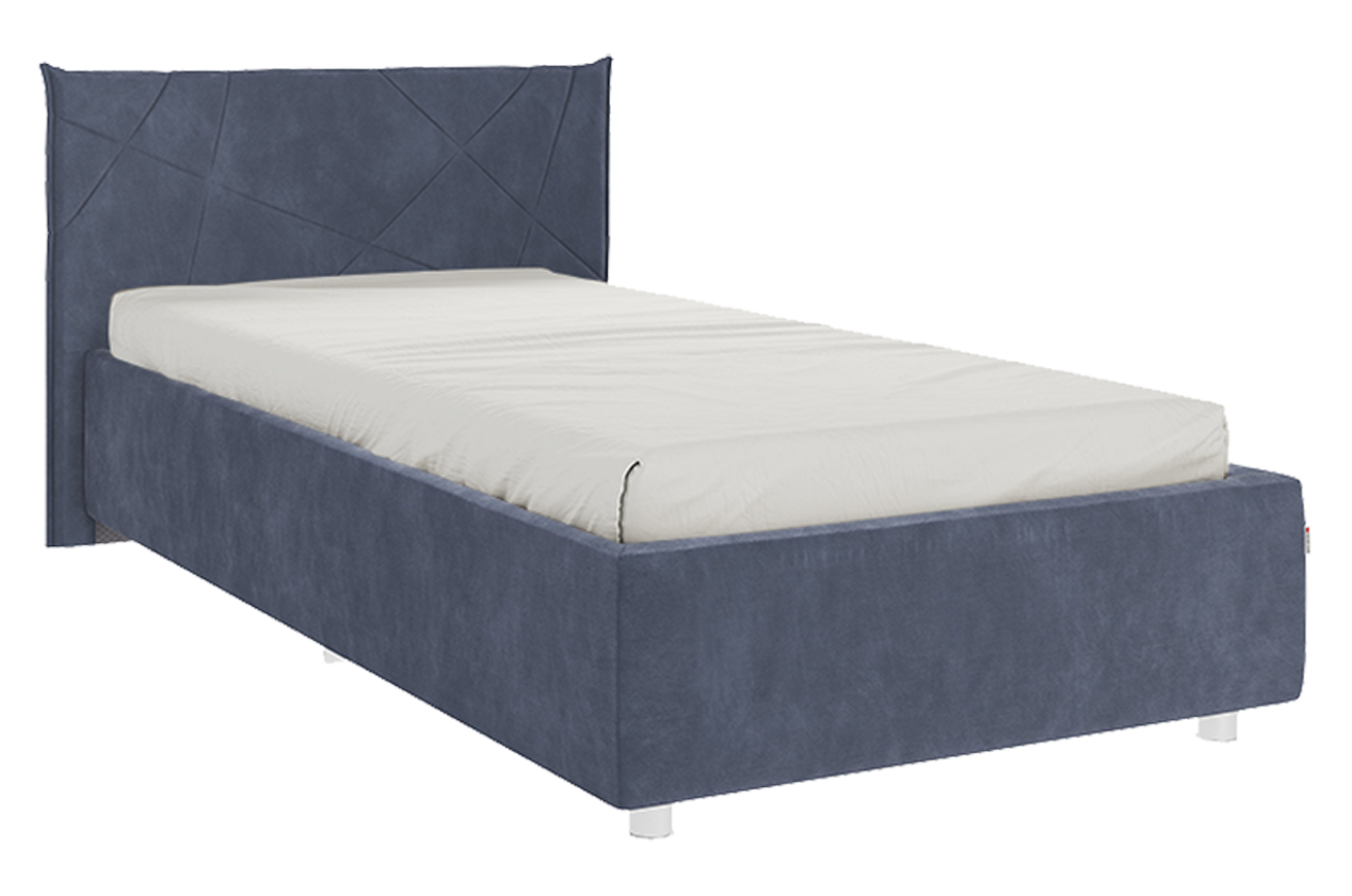 Кровать с подъемным механизмом Квест 90х200 см (топаз (велюр))
