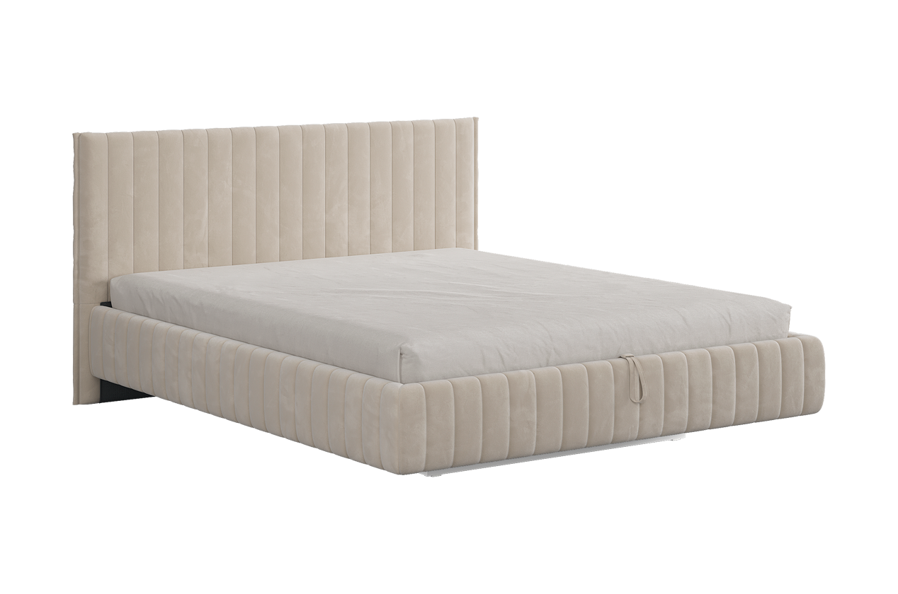 Каркас кровати Твикс 160х200 см (крем (велюр))