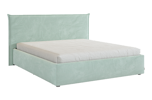 Кровать с основанием Лада 160х200 см (мята (велюр))