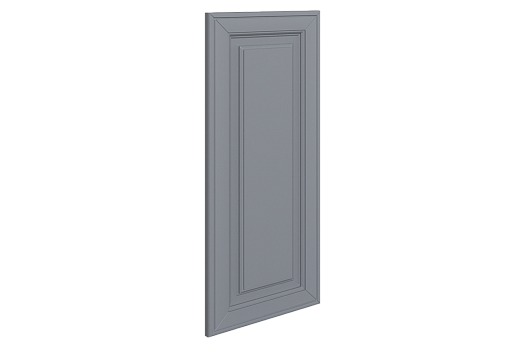 Мишель Дверь (Декор) L297 Шкаф навесной (эмаль) (серый)