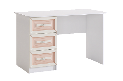 Алиса Стол письменный 1200 (белый/крем)