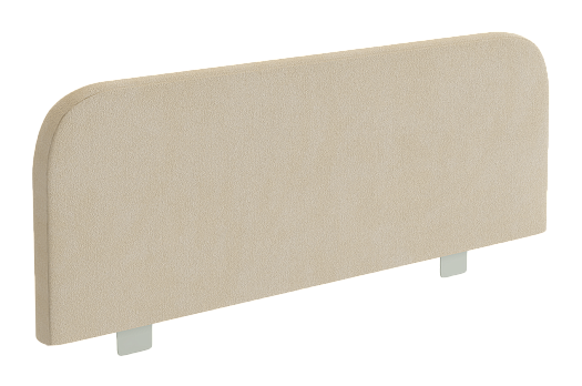 Ограничитель для кровати мягкий (крем (велюр))