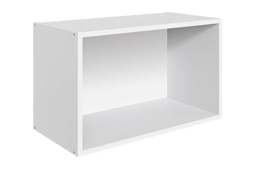 Шкаф навесной под вытяжку L600 Н360 Кухня (белый)