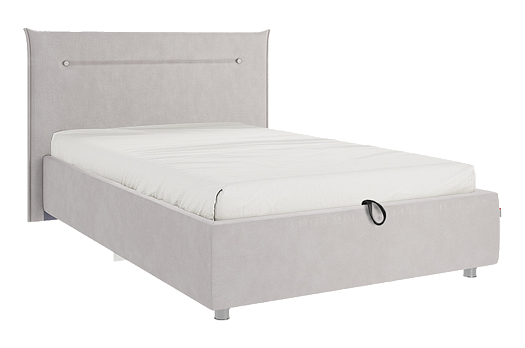 Кровать с подъемным механизмом Альба 120х200 см (галька (велюр))
