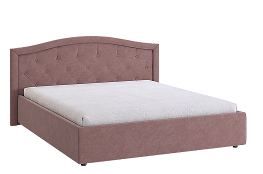 Кровать с основанием Верона 2 160х200 см (пудра (велюр))