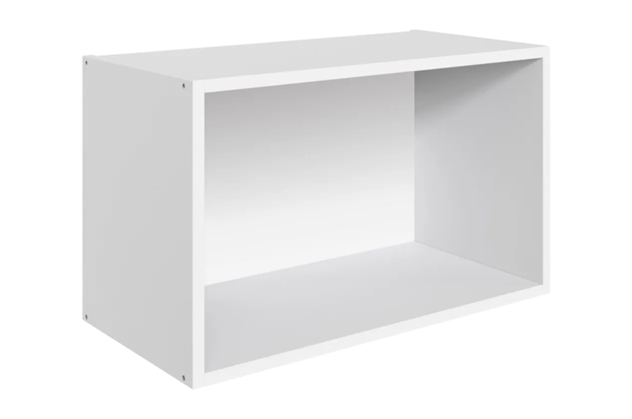 Шкаф навесной под вытяжку L600 Н360 Кухня (белый)