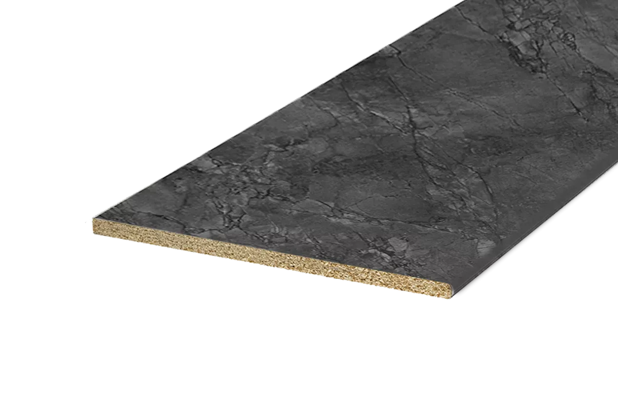 Столешница постформинг H38 L1600 (мрамор империал темный)