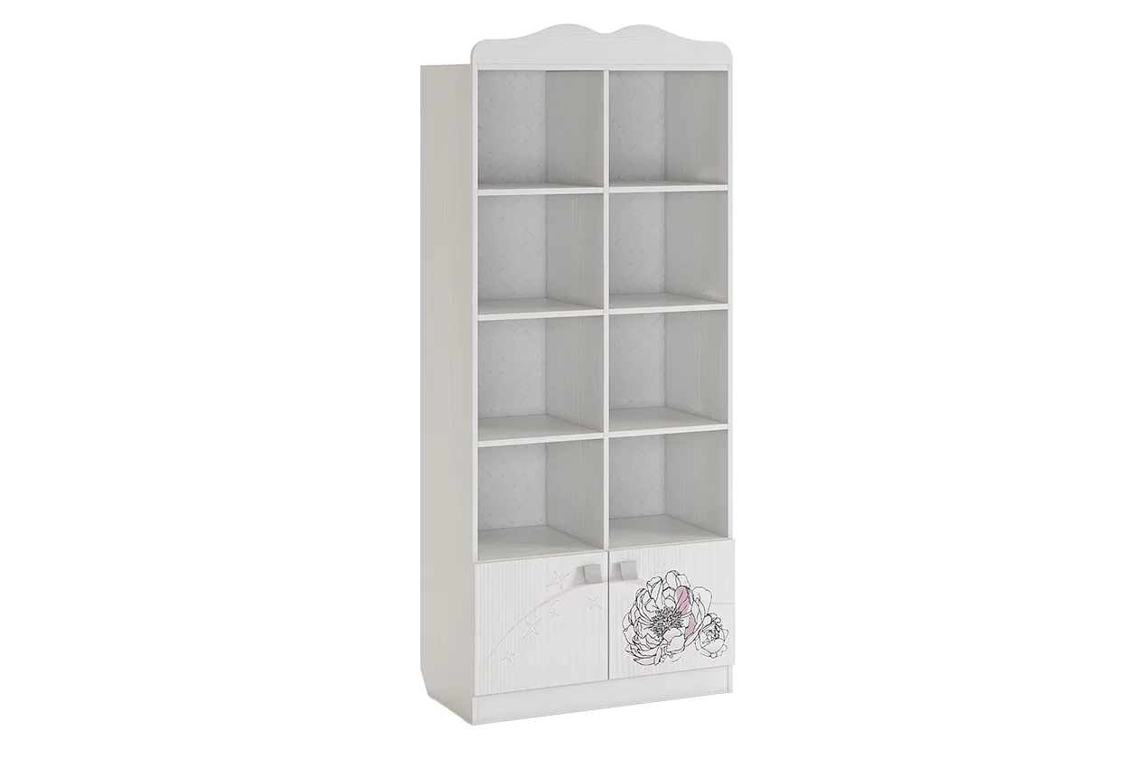 Фэнтези Стеллаж (белый рамух)