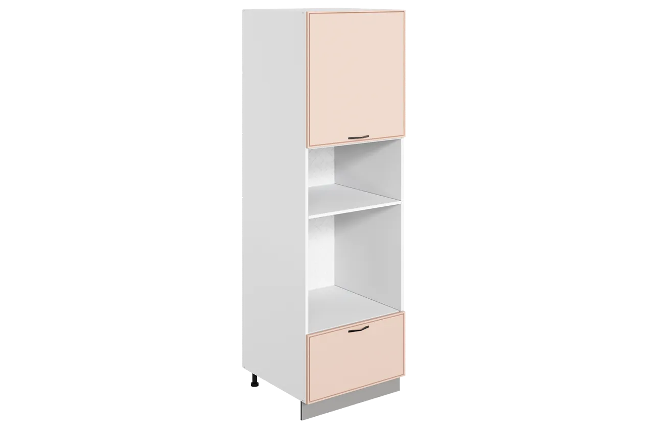 Монако Шкаф-пенал 3 L600 H2141 Старт (1 дв. гл. 1 ящ.)